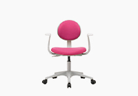 오발형 의자_등판 패브릭