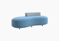 3인 등받이형 소파