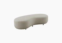 2인 벤치형 소파